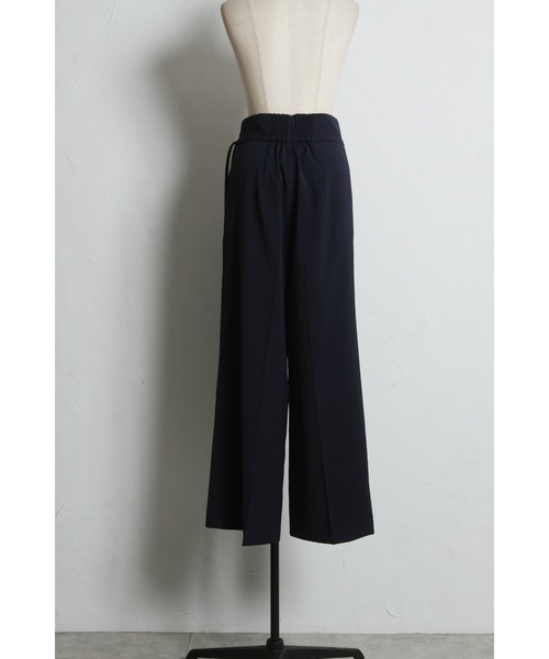 &. NOSTALGIA(アンドドットノスタルジア)の「ラップワイドパンツ(その他パンツ・レディース・ブラック/ネイビー・M)」の22枚目の写真