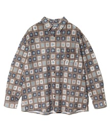 Revo. | Revo./レヴォ　クロシェパターンプリントシアーLSシャツ(シャツ/ブラウス)