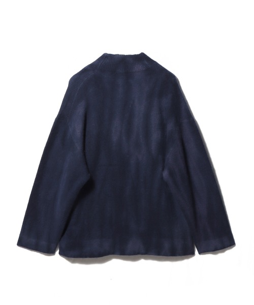 ESTNATION(エストネーション)の「ESTNATION / カシミヤニットカーディガン <ESTNATION JOURNEY>(カーディガン/ボレロ・メンズ・パープル/ネイビー・MEDIUM/LARGE)」の7枚目の写真