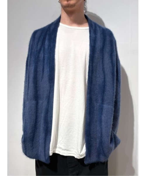 ESTNATION(エストネーション)の「ESTNATION / カシミヤニットカーディガン <ESTNATION JOURNEY>(カーディガン/ボレロ・メンズ・パープル/ネイビー・MEDIUM/LARGE)」の12枚目の写真