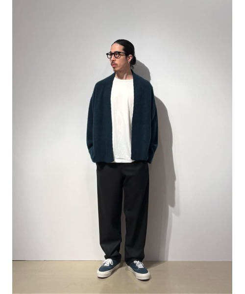 ESTNATION(エストネーション)の「ESTNATION / カシミヤニットカーディガン <ESTNATION JOURNEY>(カーディガン/ボレロ・メンズ・パープル/ネイビー・MEDIUM/LARGE)」の13枚目の写真