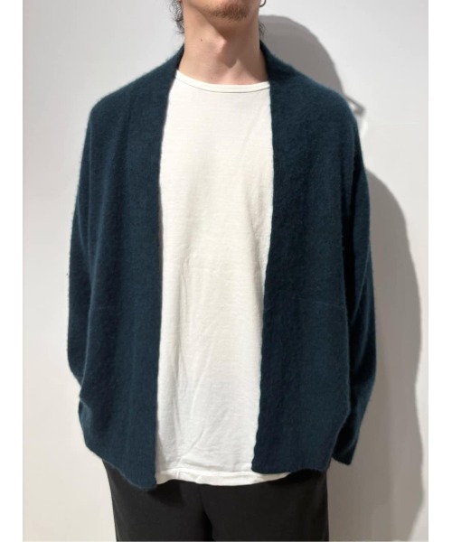 ESTNATION(エストネーション)の「ESTNATION / カシミヤニットカーディガン <ESTNATION JOURNEY>(カーディガン/ボレロ・メンズ・パープル/ネイビー・MEDIUM/LARGE)」の14枚目の写真