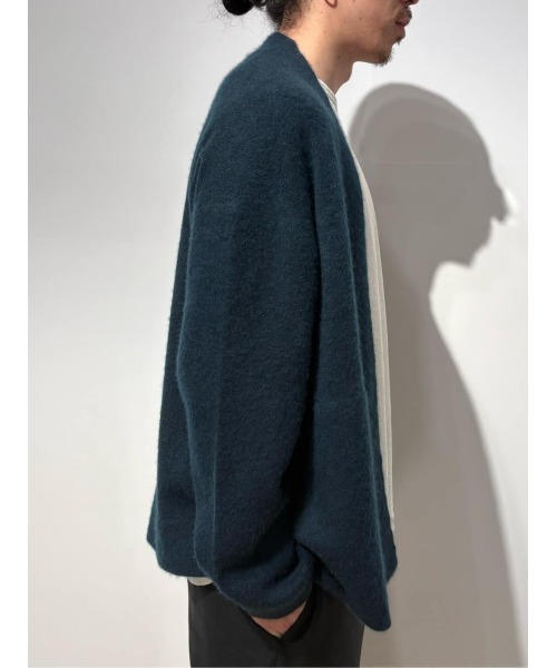 ESTNATION(エストネーション)の「ESTNATION / カシミヤニットカーディガン <ESTNATION JOURNEY>(カーディガン/ボレロ・メンズ・パープル/ネイビー・MEDIUM/LARGE)」の15枚目の写真