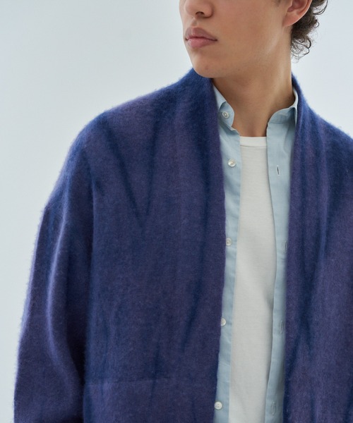 ESTNATION(エストネーション)の「ESTNATION / カシミヤニットカーディガン <ESTNATION JOURNEY>(カーディガン/ボレロ・メンズ・パープル/ネイビー・MEDIUM/LARGE)」の17枚目の写真