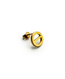 KISHOKACHI 希少価値 センターラインリングステンレスピアス