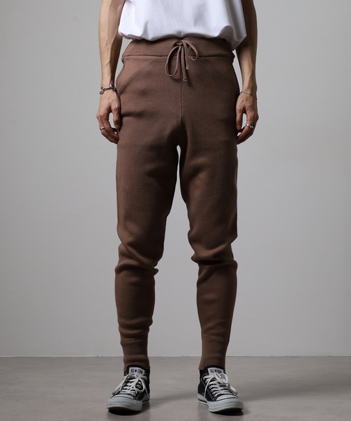 OMNES（オムネス）の「スウェットライクニットジョガーパンツ（スウェットパンツ・レディース・モカ・WOMENS M/WOMENS L/L/M）」の11枚目の写真