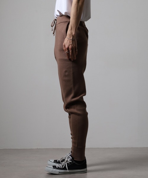 OMNES（オムネス）の「スウェットライクニットジョガーパンツ（スウェットパンツ・レディース・モカ・WOMENS M/WOMENS L/L/M）」の12枚目の写真