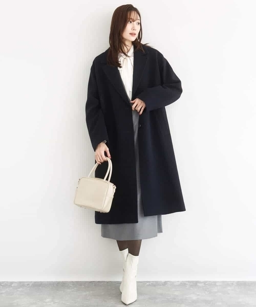 超軽量]エアリアルウール チェスターコート（チェスターコート）｜MK