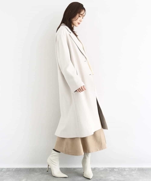 超軽量]エアリアルウール チェスターコート（チェスターコート）｜MK