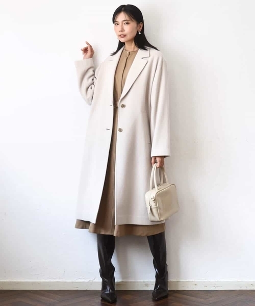 超軽量]エアリアルウール チェスターコート（チェスターコート）｜MK