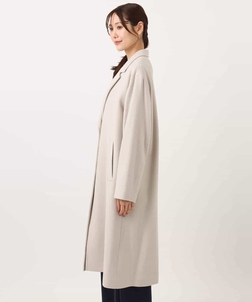 美品✨KITH アルパカ混 チェスターコートASTEROID M 美シルエット セール】 [撥水素材]中綿チェスターコート （ステンカラーコート