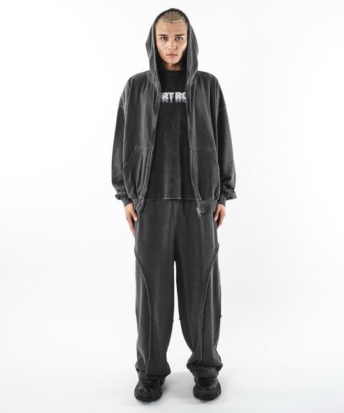 SHORT ROUND（ショートラウンド）の「SHORT ROUND/バルーン3Dスウェットパンツ（スウェットパンツ・メンズ・ブラック系その他/杢グレー・MEDIUM/LARGE）」の19枚目の写真