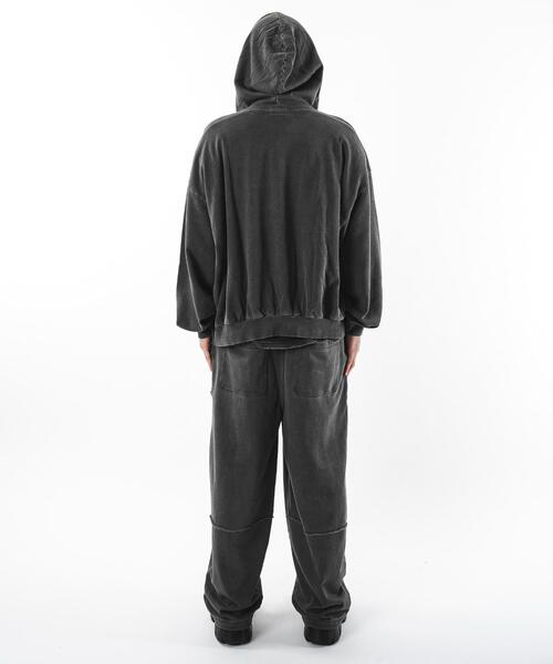 SHORT ROUND（ショートラウンド）の「SHORT ROUND/バルーン3Dスウェットパンツ（スウェットパンツ・メンズ・ブラック系その他/杢グレー・MEDIUM/LARGE）」の21枚目の写真