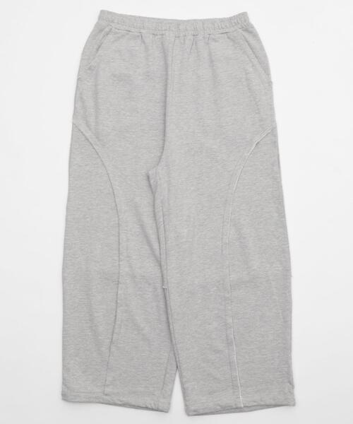 SHORT ROUND（ショートラウンド）の「SHORT ROUND/バルーン3Dスウェットパンツ（スウェットパンツ・メンズ・ブラック系その他/杢グレー・MEDIUM/LARGE）」の11枚目の写真