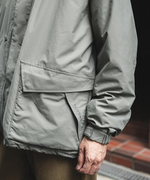 MARMOT（マーモット）の「『別注』Marmot×DOORS　PERTEX Octa Jacket（ナイロンジャケット・メンズ・カーキ/ブラック/チャコールグレー・MEDIUM/LARGE/X-LARGE）」の7枚目の写真