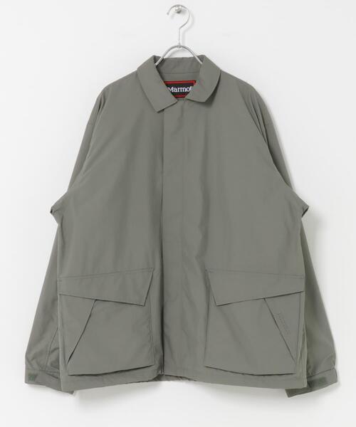 MARMOT（マーモット）の「『別注』Marmot×DOORS　PERTEX Octa Jacket（ナイロンジャケット・メンズ・カーキ/ブラック/チャコールグレー・MEDIUM/LARGE/X-LARGE）」の12枚目の写真