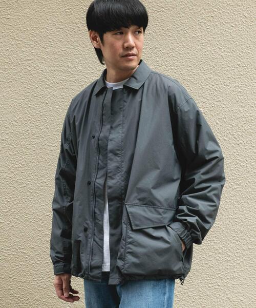 MARMOT（マーモット）の「『別注』Marmot×DOORS　PERTEX Octa Jacket（ナイロンジャケット・メンズ・カーキ/ブラック/チャコールグレー・MEDIUM/LARGE/X-LARGE）」の15枚目の写真