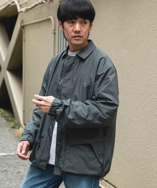 MARMOT（マーモット）の「『別注』Marmot×DOORS　PERTEX Octa Jacket（ナイロンジャケット・メンズ・カーキ/ブラック/チャコールグレー・MEDIUM/LARGE/X-LARGE）」の18枚目の写真