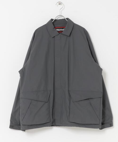 MARMOT（マーモット）の「『別注』Marmot×DOORS　PERTEX Octa Jacket（ナイロンジャケット・メンズ・カーキ/ブラック/チャコールグレー・MEDIUM/LARGE/X-LARGE）」の22枚目の写真