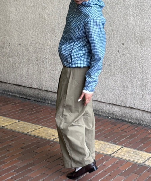 Flugge(フラッジー)の「ルーズスラックス(スラックス・レディース・アイボリー/カーキ・FREE)」の9枚目の写真