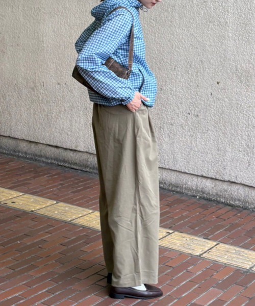 Flugge(フラッジー)の「ルーズスラックス(スラックス・レディース・アイボリー/カーキ・FREE)」の10枚目の写真
