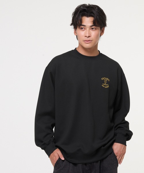 セール】ソフトジャージー刺繍プルオーバー（スウェット）｜coca（coca