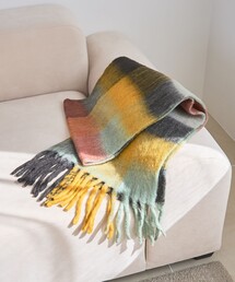 coen | 【PANKAJ（パンカジ）】チェックボリュームマフラー(マフラー)