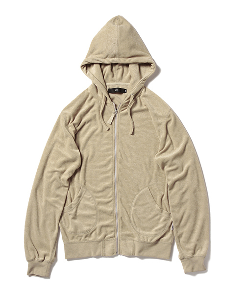 BEAMS（ビームス）の「◇VAPORIZE / パイル パーカー 16SS（パーカー・メンズ・グレー/ブラック/ブラウン系その他/ネイビー・X-LARGE/MEDIUM/LARGE/SMALL）」の3枚目の写真