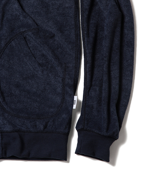 BEAMS（ビームス）の「◇VAPORIZE / パイル パーカー 16SS（パーカー・メンズ・グレー/ブラック/ブラウン系その他/ネイビー・X-LARGE/MEDIUM/LARGE/SMALL）」の6枚目の写真