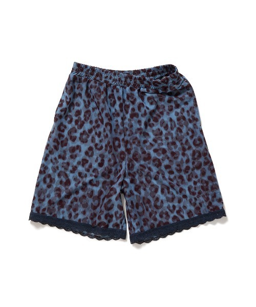 PERVERZE（パーバーズ）の「Lace-trim Loose Slip Shorts（その他パンツ・レディース・ブラック/ネイビー/ホワイト・FREE）」の3枚目の写真