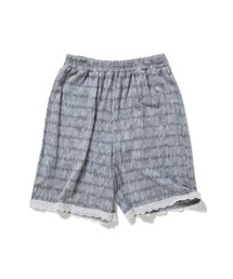 PERVERZE（パーバーズ）の「Lace-trim Loose Slip Shorts（その他パンツ）」