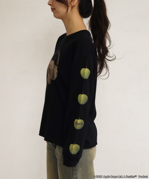 The Beatles / ビートルズ APPLE ロングスリーブTシャツ（Tシャツ