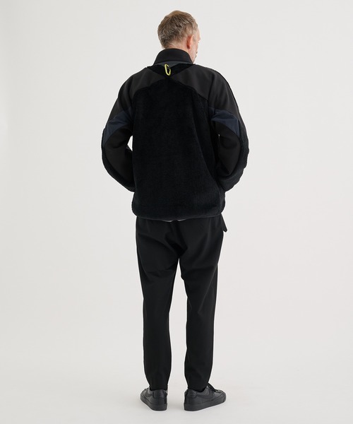 WHITE MOUNTAINEERING(ホワイトマウンテニアリング)の「【White Mountaineering / ホワイトマウンテニアリング】 FLEECE BLOUSON(ブルゾン・メンズ・ブラック・1/2)」の5枚目の写真