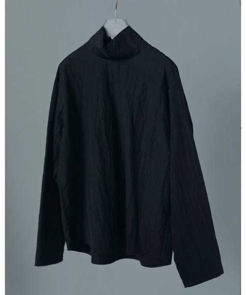 anuke（アンヌーク）の「Sheer Over Blouse（シャツ/ブラウス・レディース・アイボリー/ブラック・FREE）」の9枚目の写真