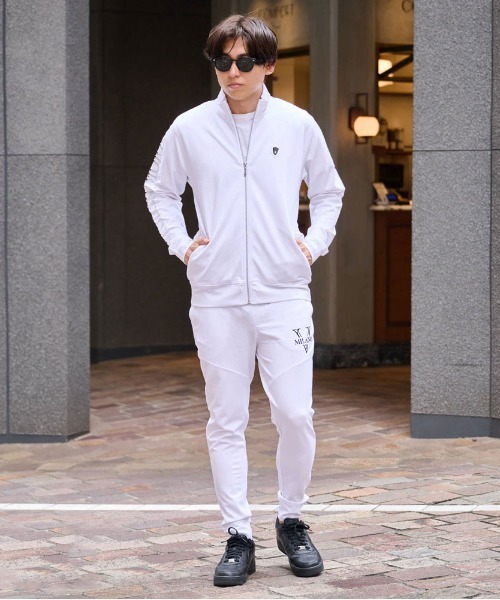 VIOLA（ヴィオラ）の「『VIOLA rumore/ヴィオラ ルモーレ』フルZIP JKT（ジャージ・メンズ・ブラック/オフホワイト・L/XL/M）」の3枚目の写真
