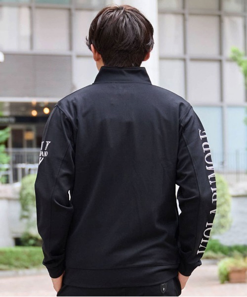VIOLA（ヴィオラ）の「『VIOLA rumore/ヴィオラ ルモーレ』フルZIP JKT（ジャージ・メンズ・ブラック/オフホワイト・L/XL/M）」の8枚目の写真