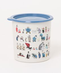 MOOMIN(ムーミン)の【 MOOMIN / ムーミン 】 ムーミンオールスターズ  ワンタッチシール容器L SKE(キッチンツール)