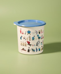 MOOMIN（ムーミン）の「【 MOOMIN / ムーミン 】 ムーミンオールスターズ　 ワンタッチシール容器L　SKE（キッチンツール）」