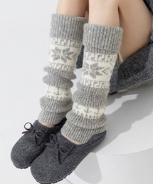 Miniministore（ミニミニストア）の「ノルディック柄レッグウォーマー暖かい靴下（レッグウォーマー）」