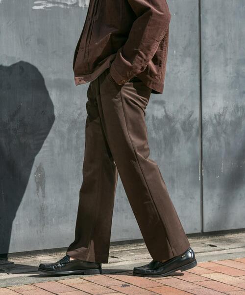 URBAN RESEARCH ROSSO MEN(アーバンリサーチロッソメン)の「『XLサイズあり』起毛カットツイルスラックス(その他パンツ・メンズ・ブラック/ブラウン系その他/ネイビー・LARGE/X-LARGE/SMALL/MEDIUM)」の5枚目の写真