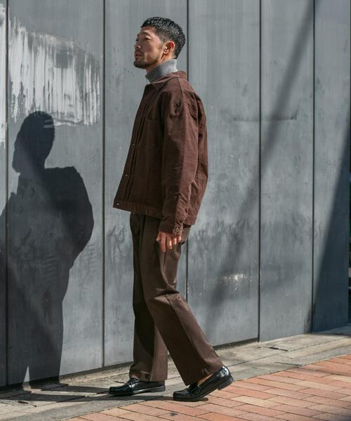 URBAN RESEARCH ROSSO MEN(アーバンリサーチロッソメン)の「『XLサイズあり』起毛カットツイルスラックス(その他パンツ・メンズ・ブラック/ブラウン系その他/ネイビー・LARGE/X-LARGE/SMALL/MEDIUM)」の7枚目の写真