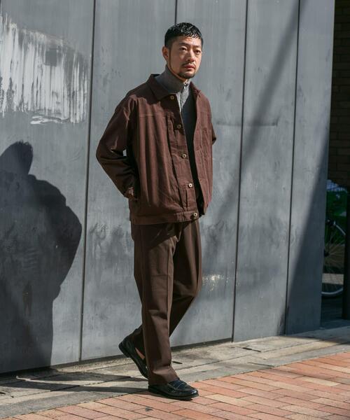 URBAN RESEARCH ROSSO MEN(アーバンリサーチロッソメン)の「『XLサイズあり』起毛カットツイルスラックス(その他パンツ・メンズ・ブラック/ブラウン系その他/ネイビー・LARGE/X-LARGE/SMALL/MEDIUM)」の8枚目の写真