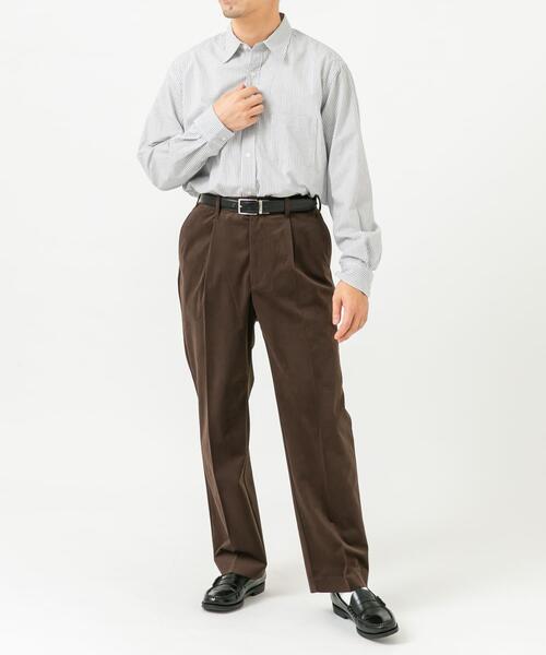 URBAN RESEARCH ROSSO MEN(アーバンリサーチロッソメン)の「『XLサイズあり』起毛カットツイルスラックス(その他パンツ・メンズ・ブラック/ブラウン系その他/ネイビー・LARGE/X-LARGE/SMALL/MEDIUM)」の12枚目の写真