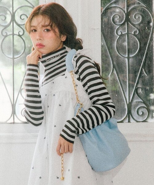 OLIVE des OLIVE(オリーブデオリーブ)の「【ふたばコラボ企画】リブタートル(ニット/セーター・レディース・オフホワイト/その他12・FREE)」の10枚目の写真