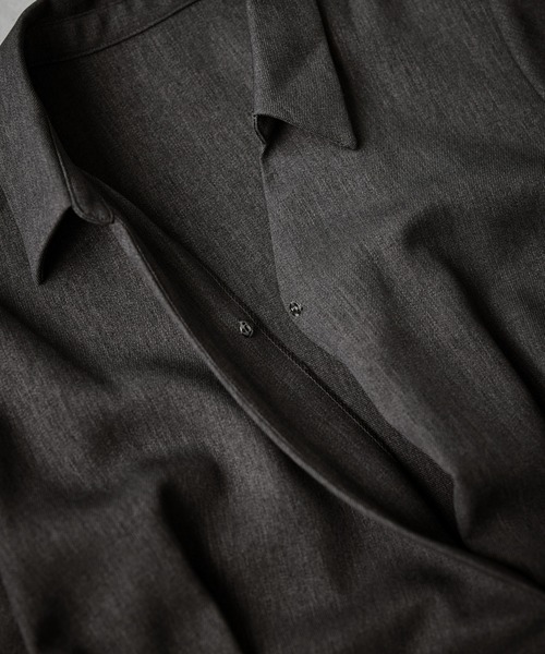 ROPE' PICNIC（ロペピクニック）の「カシュクールシャツコンシャスワンピース（シャツワンピース・レディース・チャコールグレー/ベージュ系その他2/ネイビー・S/M/L）」の17枚目の写真