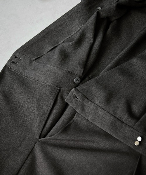 ROPE' PICNIC（ロペピクニック）の「カシュクールシャツコンシャスワンピース（シャツワンピース・レディース・チャコールグレー/ベージュ系その他2/ネイビー・S/M/L）」の18枚目の写真