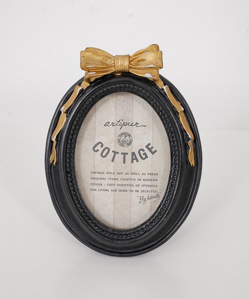 オーバルリボンフォトフレーム（フォトフレーム）｜emesuelee