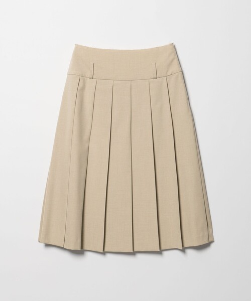 EMMEL REFINES(エメルリファインズ)の「<EMMEL REFINES>EM プリーツ ミディアム スカート(スカート・レディース・ダークグレー/ベージュ・S/M)」の5枚目の写真