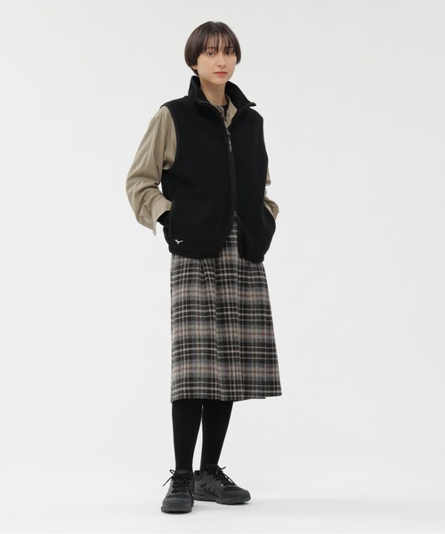 LARGE CHECK WOOL（スカート）｜MARGARET HOWELL（マーガレット
