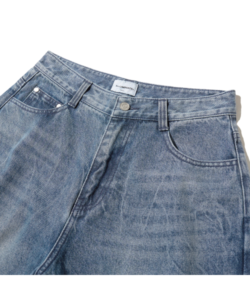 F.ILLUMINATE（フィルミネイト）の「タイラインデニムパンツ-ブルー（デニムパンツ・レディース・その他・SMALL/MEDIUM/LARGE）」の6枚目の写真